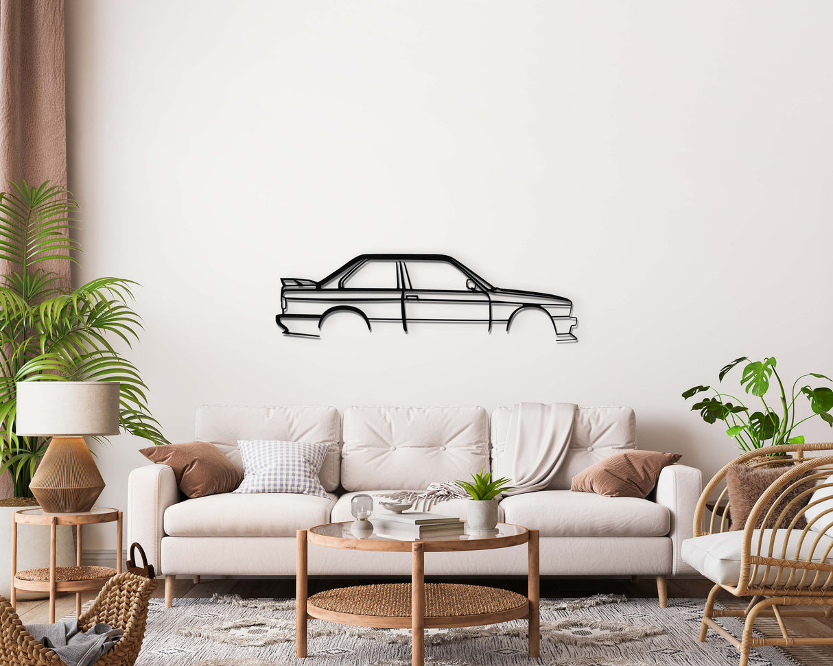 E30 M3 Metal Car Wall Art - NC0935