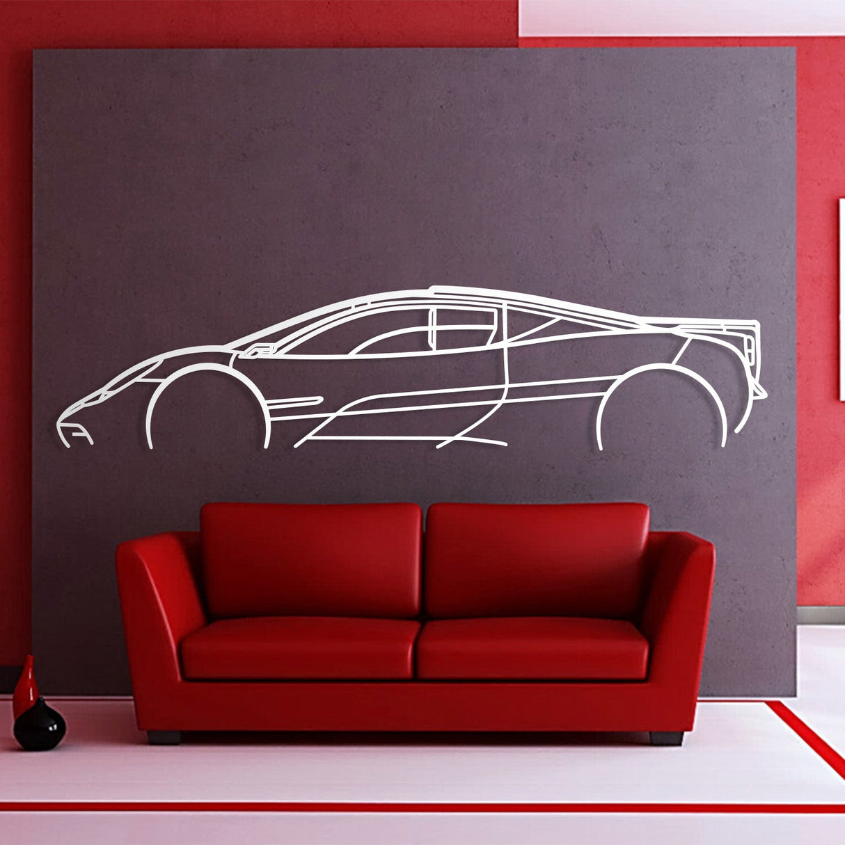 T50 Metal Car Wall Art - NC1101