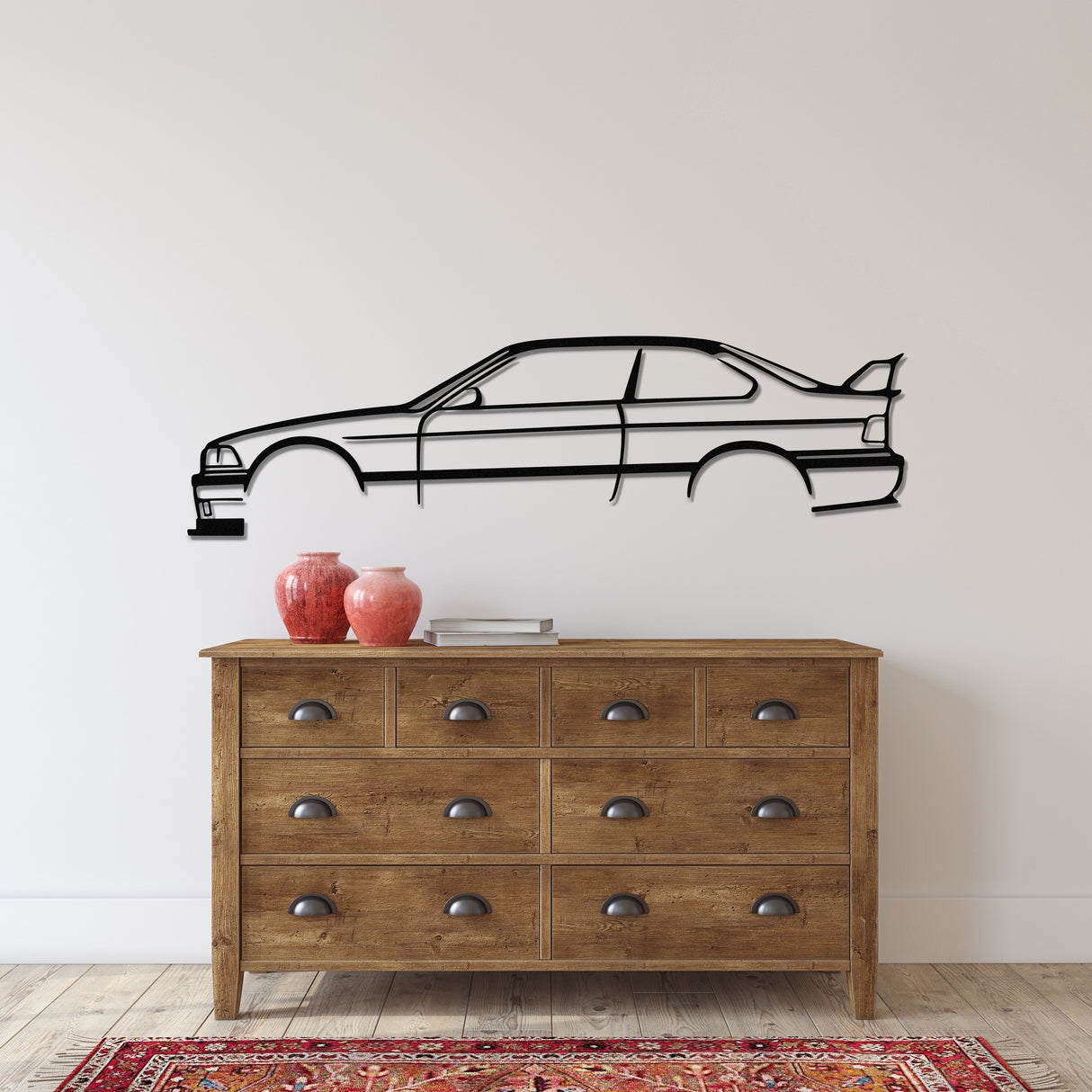 E36 M3 Metal Car Wall Art - NC0946