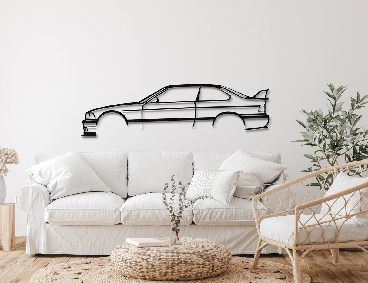 E36 M3 Metal Car Wall Art - NC0946