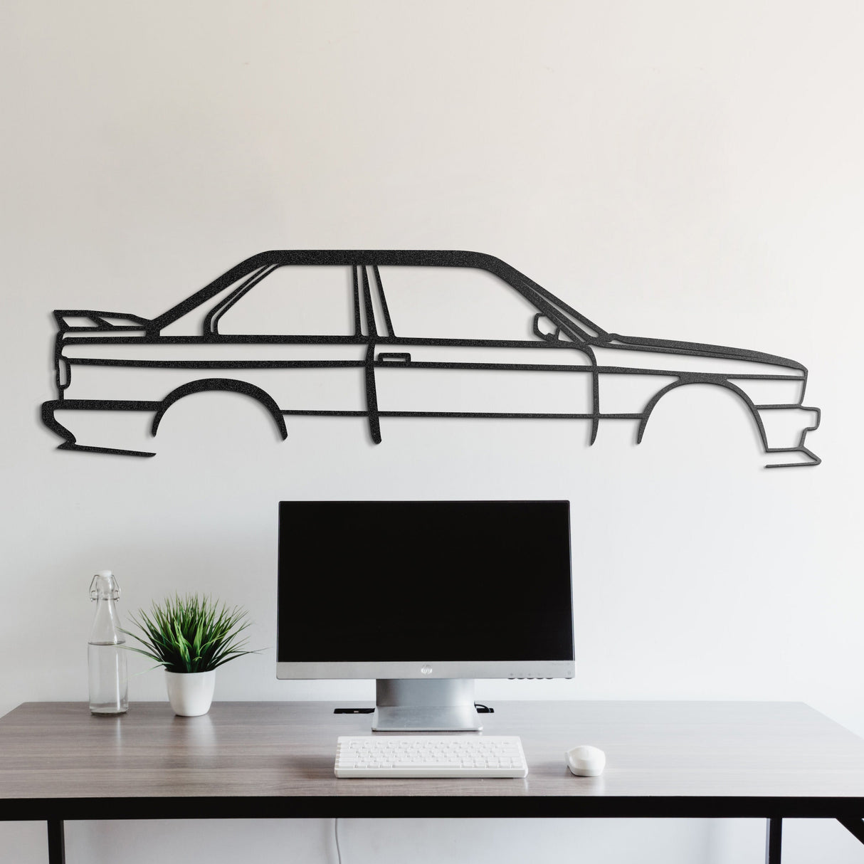 E30 M3 Metal Car Wall Art - NC0935