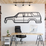 1984 4Runner 1st Gen (N60) Metal Car Wall Art - NC201