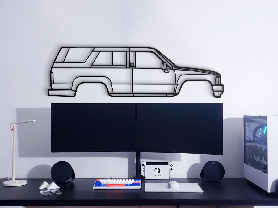 1984 4Runner 1st Gen (N60) Metal Car Wall Art - NC201