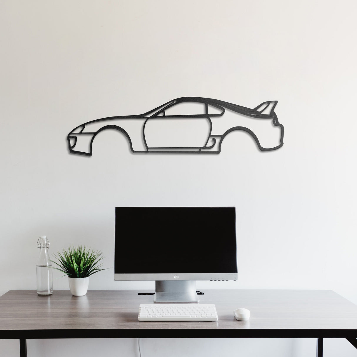 Supra MK4 Metal Car Wall Art - NC1096