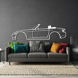 Honda S2000 Metal Silhouette Wall Art