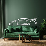 Huracan Performante Metal Car Wall Art - NC0991